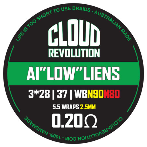 Cloud Revolution - AI"Low"Liens Handmade Coils
