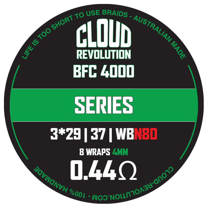 Cloud Revolution - BFC 4000 Handmade Series Coils