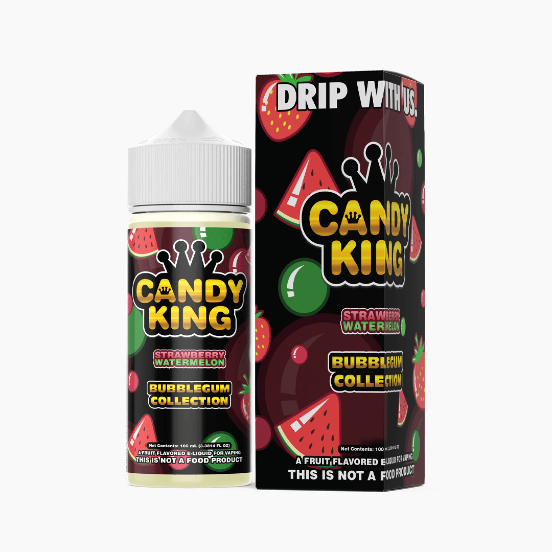 Candy King Bubblegum Collection Strawberry Watermelon — Vape Traders