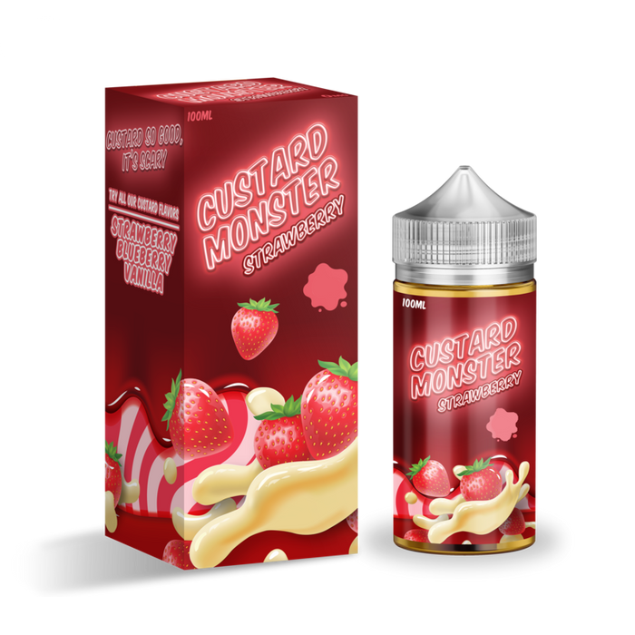 Custard Monster - Strawberry Custard